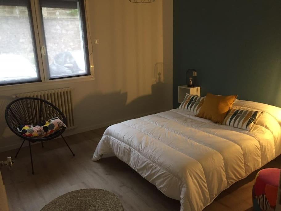 Appart T4 85M2 Spacieux Climatisation Parking Rodez Exterior foto